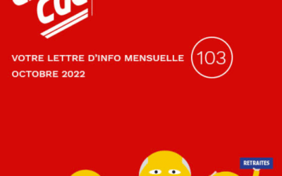 LE BULLETIN n° 103 – Octobre 2022