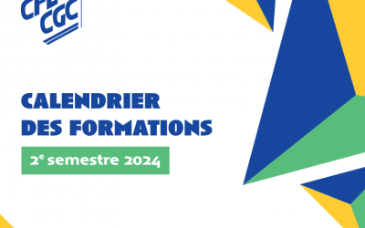 Calendrier des formations CFE-CGC